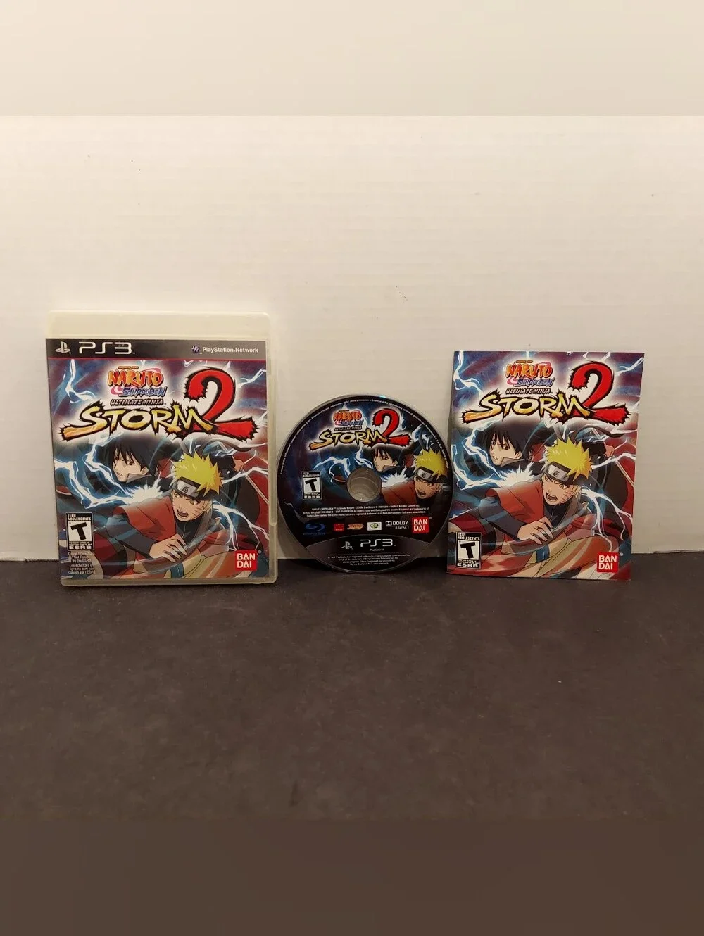 Naruto Shippuden Ultimate Ninja Storm 2 ps3 PlayStation 3 CIB complete w manual